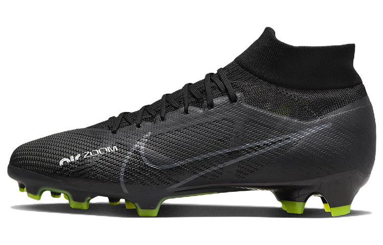 Nike Zoom Mercurial Superfly 9 Pro Fg Black Dark Smoke Grey