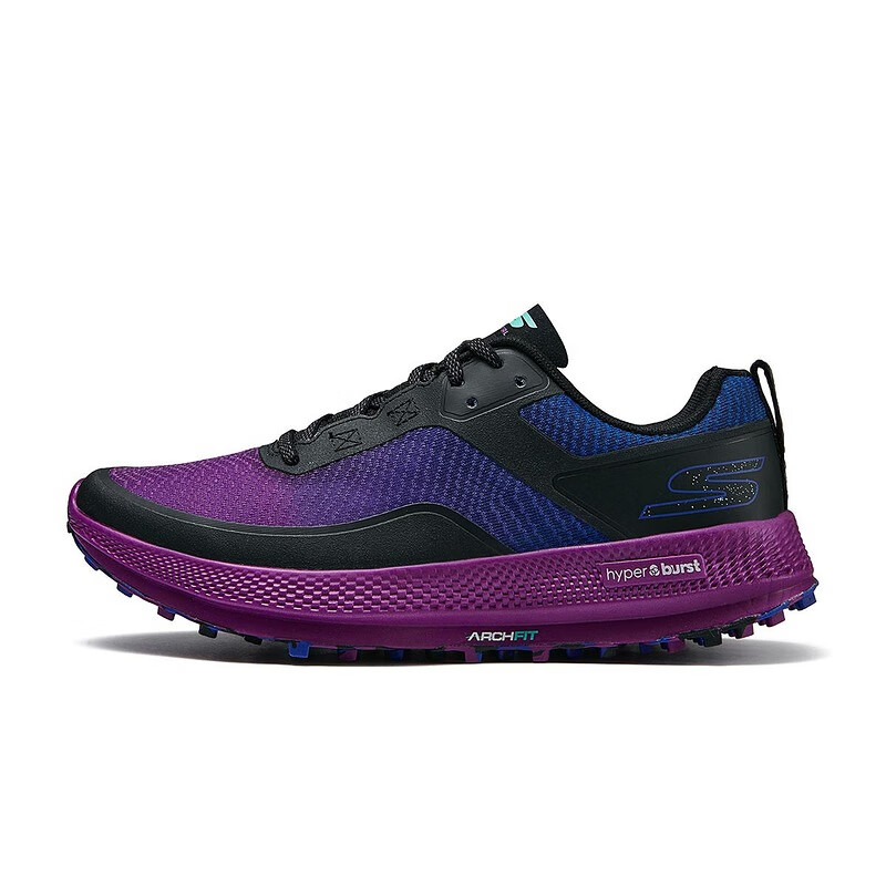 Skechers GO RUN Low Top Casual Running Shoes Women's Purple Blue