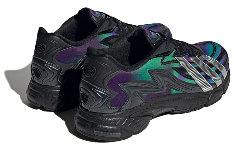 Adidas Orketro 2.0 Black Matte Silver Solar Green купить в интернет-магазине Yoocart с быстрой доставкой по России.