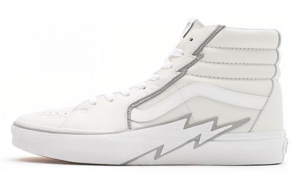 Sk8 Vans Hi 'Bolt White'