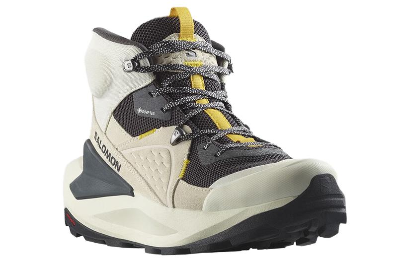 SALOMON Elixir Cushioning Mid-Top Outdoor Shoes Men's Vanilla