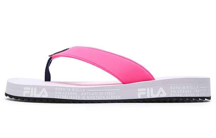 FILA Core Fashion Slippers 'Pink White' Women's