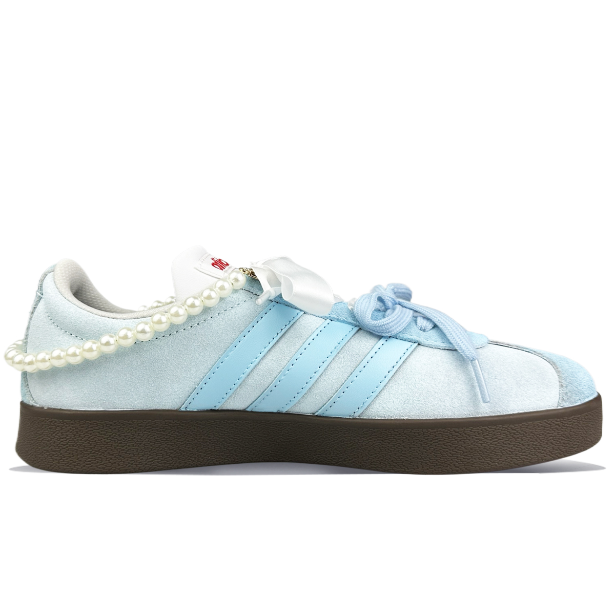 Adidas Neo VL Court Lifestyle BNK Starlight Tear Abrasion Resistant Low Top Skateboard Shoes Women's Blue купить в интернет-магазине Yoocart с быстрой доставкой по России.