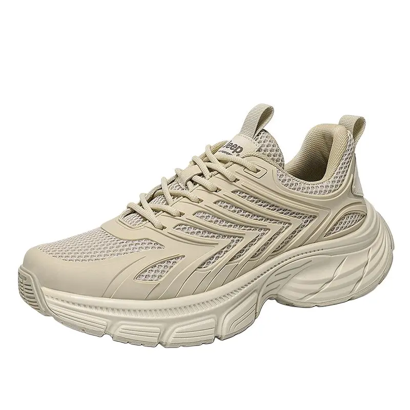Jeep Outdoor Collection Low Top Hiking Shoes Men's Beige