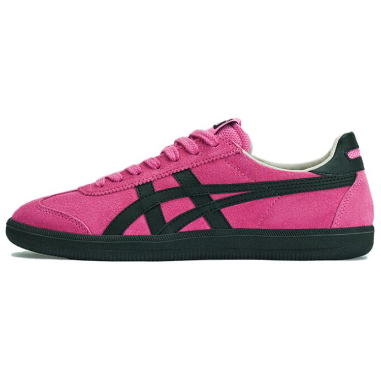 Onitsuka Tiger Tokuten Slip Resistant, Impact Resistant, Abrasion Resistant Low Top Skateboard Shoes Unisex Dark Pink