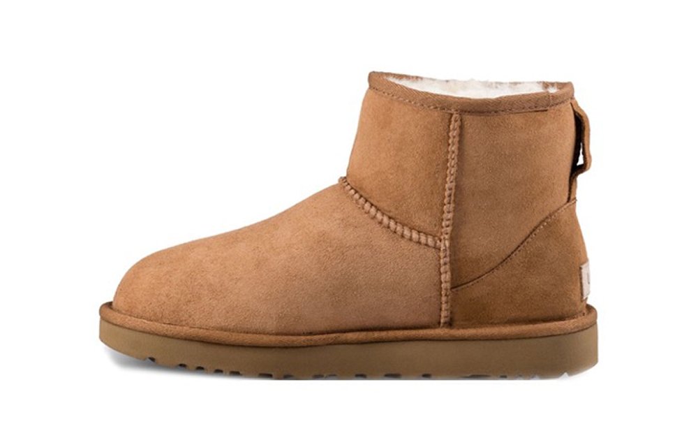 UGG CLASSIC MINI Cool Play Koala Velvety Warm Wear-Resistant Slip-Resistant Short Snow Boots Women's Camel