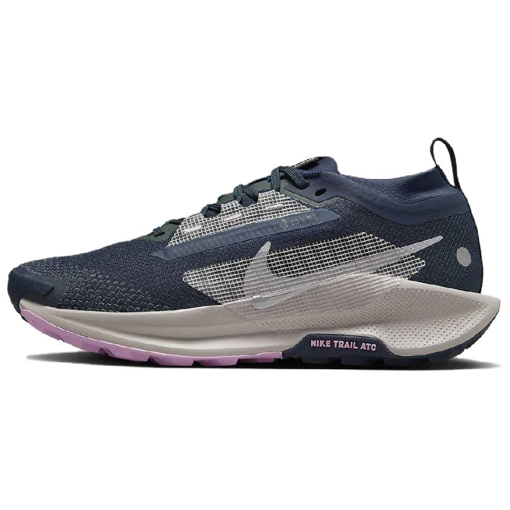 Nike React Pegasus Trail 5 Gore Tex Armory Navy Vintage Green Platinum Violet Women's