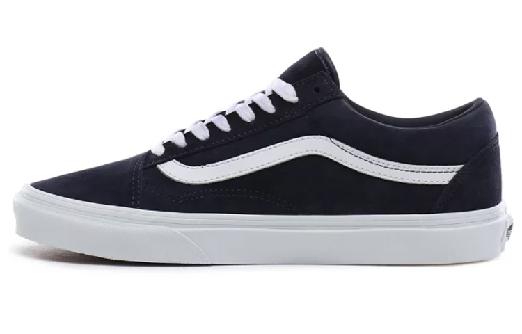 Vans Old Skool Non slip Lightweight Low Top Skateboard Shoes Unisex Blue White