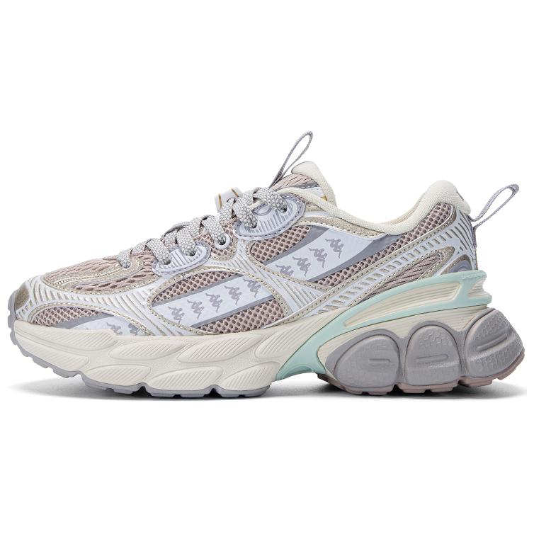 Kappa Anti Slip Wear Resistant Low Top Running Shoes Women's Enoki Brown