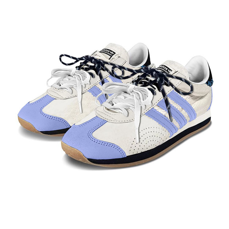 Adidas Originals COUNTRY OG Slip-Resistant Low-Top Casual Shoes Unisex Purple