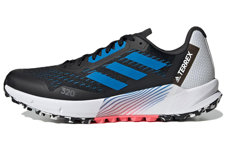 Adidas Terrex Agravic Flow 2 Black Blue Rush Turbo