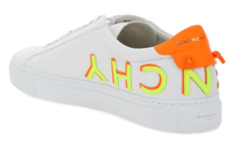 Givenchy Urban Street Low 'Reverse Logo - White Orange'