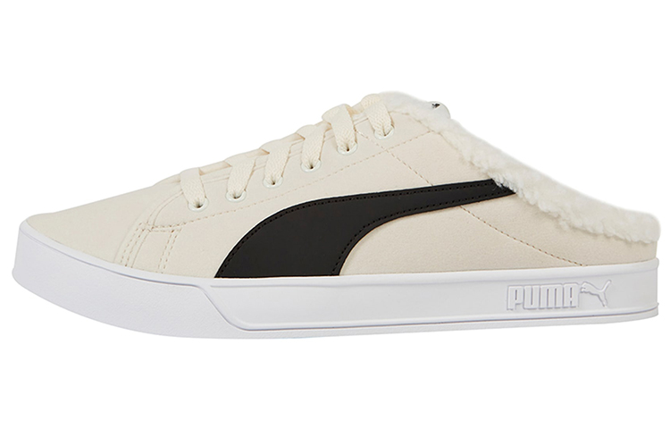 PUMA Bari Mule Sherpa 'White Black'