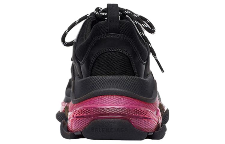 Balenciaga Triple S 'Clear Sole Black Pink Neon' Women's купить в интернет-магазине Yoocart с быстрой доставкой по России.