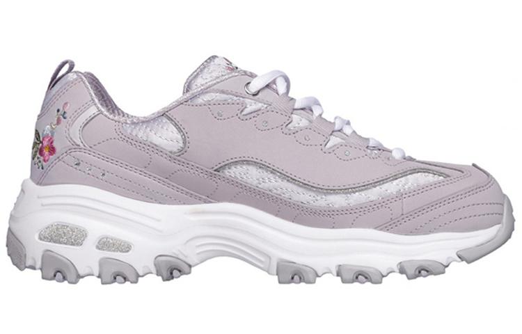 Skechers D'LITES 1.0 Low Top Chunky Sneakers Women's Lavender купить в интернет-магазине Yoocart с быстрой доставкой по России.