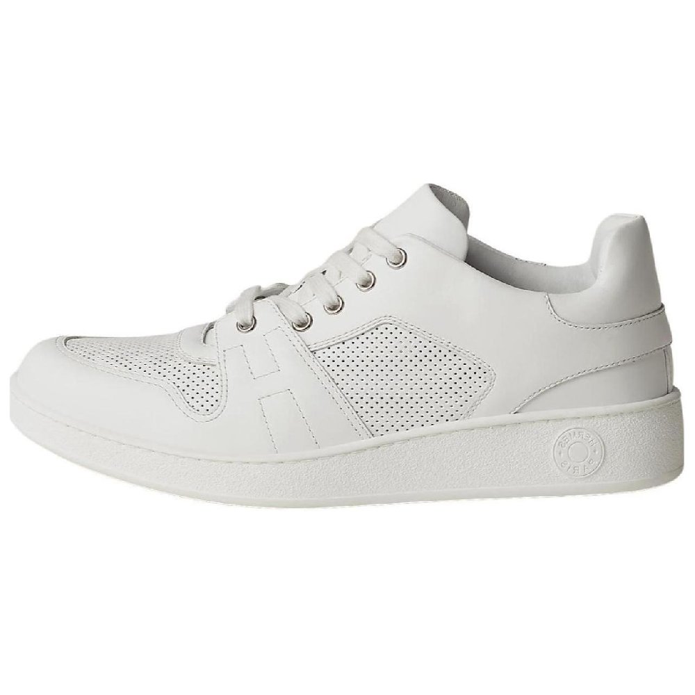 HERMES Free Low Top Skateboard Shoes Men's White