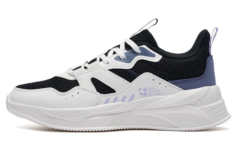 361° Cushioning, Slip Resistant, And Abrasion Resistant Low Top Sports Casual Shoes Women's White Black Blue