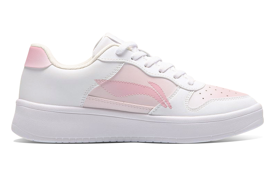 LiNing Pontoon Boats Abrasion Resistant Shock Absorbers Low Top Skateboard Shoes Women's Pink купить в интернет-магазине Yoocart с быстрой доставкой по России.