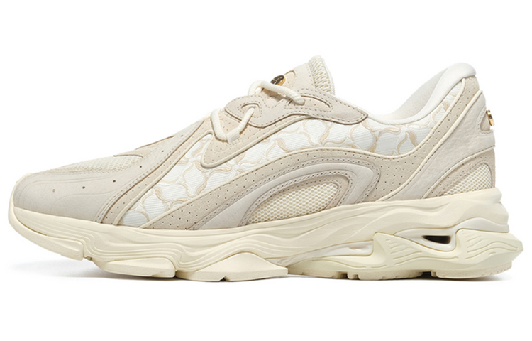LI-NING 1990 Lava Low-Top Casual Shoes Men's Light Antique Yellow