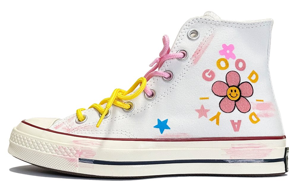 Converse 1970s Slip-Resistant Coverage Quick Dry High-Top Canvas Shoes Unisex White