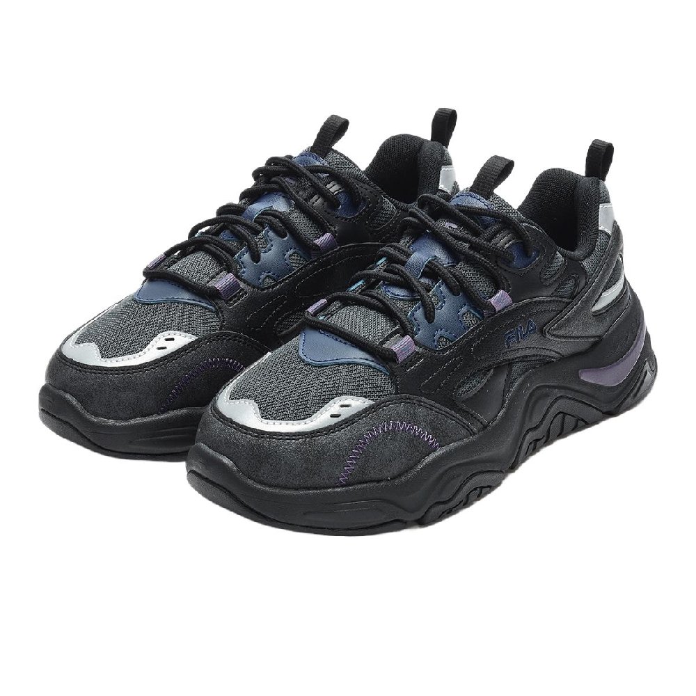 FILA Collina Wear-resistant And Lightweight Mid-Top Casual Shoes Women's Black