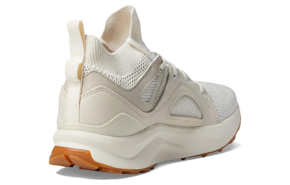 THE NORTH FACE Hypnum Shock Absorbers With Slip Resistant Features Mid Top Running Shoes Women's White