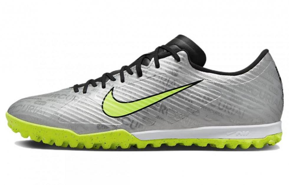 Nike Zoom Vapor 15 Academy Tf Turf 'Metallic Silver Volt'