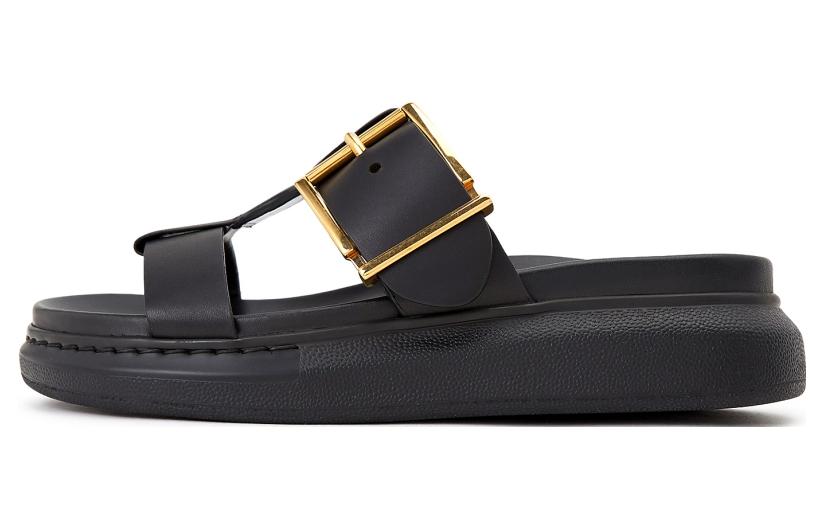 Alexander McQueen Hybrid Stylish Sandals Women's Black