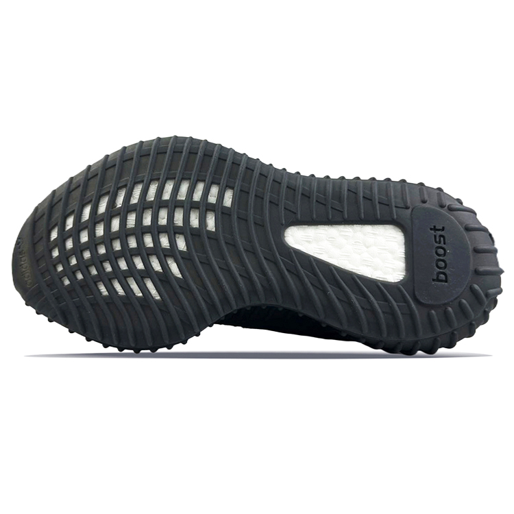 Adidas Originals Yeezy Boost 350 V2 Anti-Slip Wear-Resistant Low-Top Casual Shoes Unisex Black White