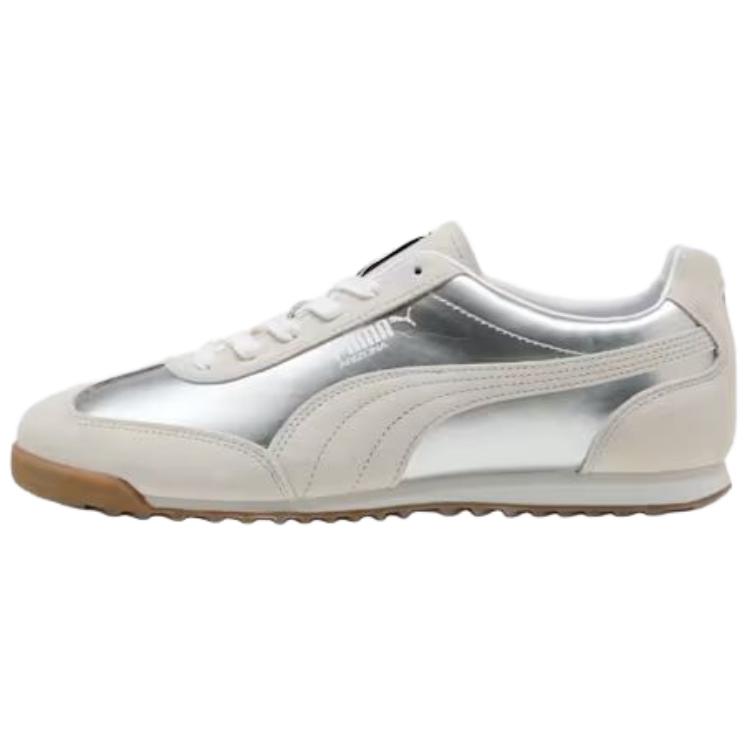 PUMA Arizona Astro Escape Low Top Casual Shoes Unisex Beige Silver