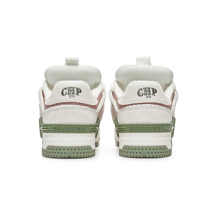 Champion Cloud Touch Shoes Balance Low Top Skateboard Shoes Men's Milk White/Pumice Gray