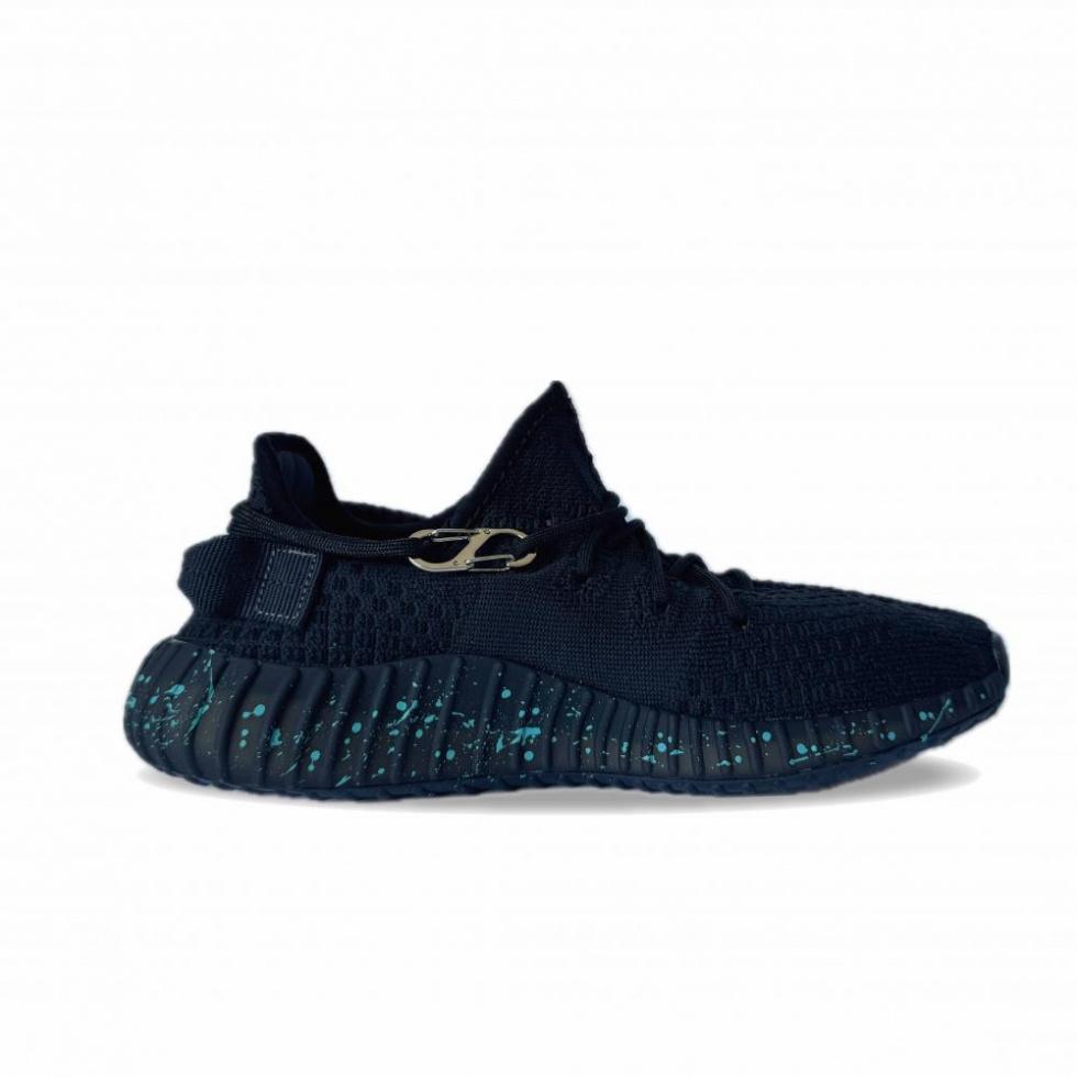Adidas Originals Yeezy Boost 350 Abrasion Resistant Slip Resistant Low top Casual Shoes Unisex Black Blue купить в интернет-магазине Yoocart с быстрой доставкой по России.