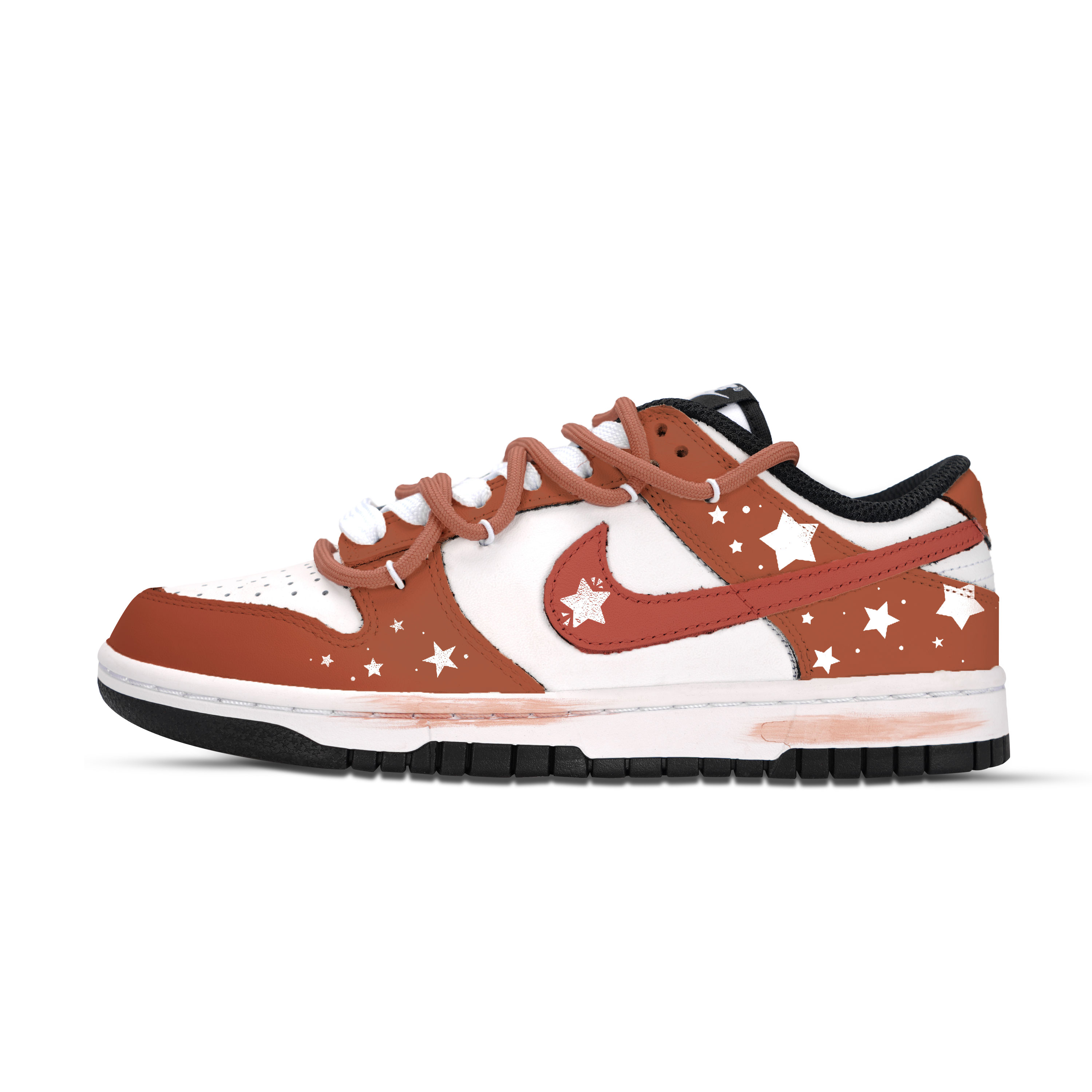 Nike Dunk Accompanied By The Stars Abrasion Resistant Slip Resistant Low top Skateboard Shoes Unisex