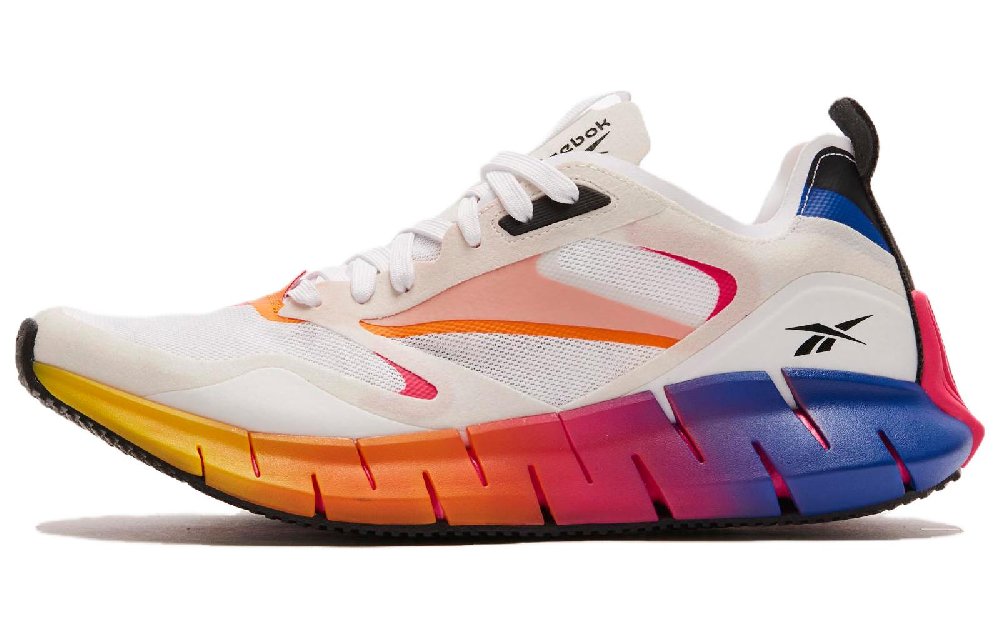 Reebok Zig Kinetica Horizon White Pink Blue Gradient