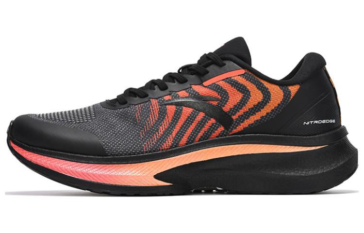 Anta Champion Running Shoes 2nd Generation Low-Top Running Shoes Men's Black Orange