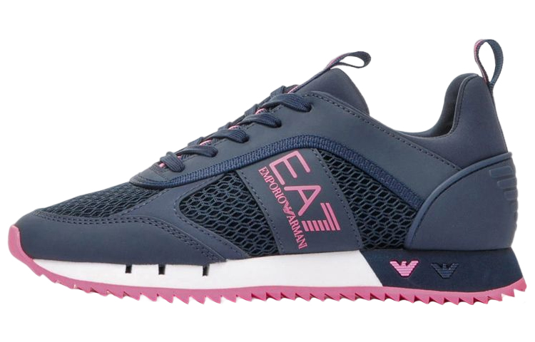 EMPORIO ARMANI Casual Shoes Unisex Low top Marine Blue купить в интернет-магазине Yoocart с быстрой доставкой по России.