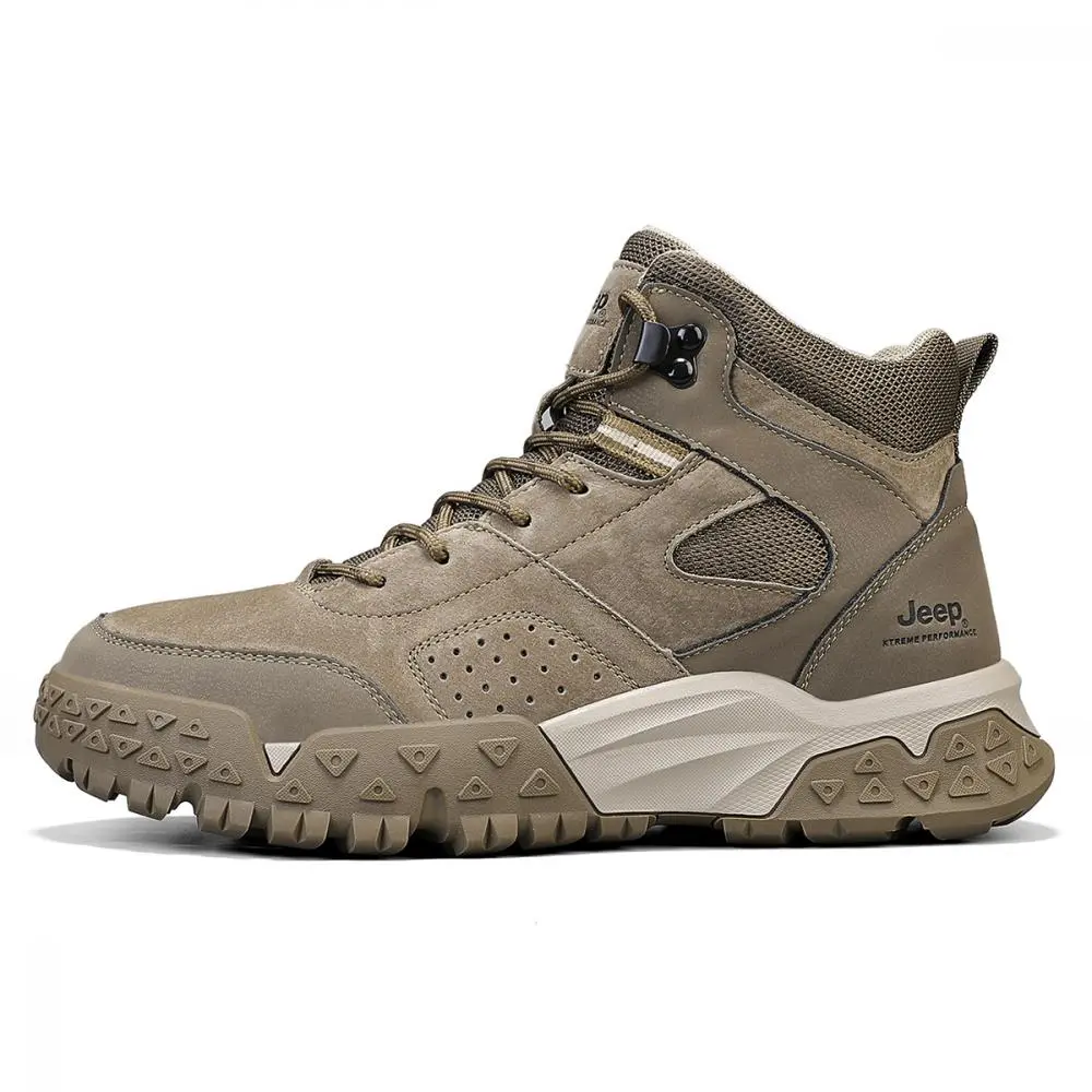 Jeep Sports Outdoor Boots Men's Khaki