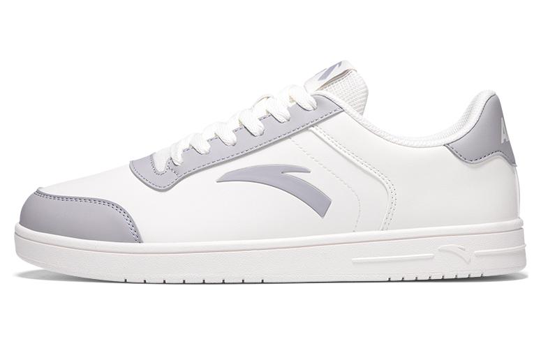 Anta Anti-Slip Wear-Resistant Low-Top Skateboard Shoes Men's White