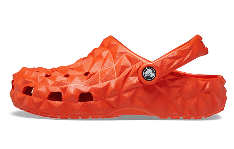 Crocs Classic Geometric Clogs 'Orange' Women's