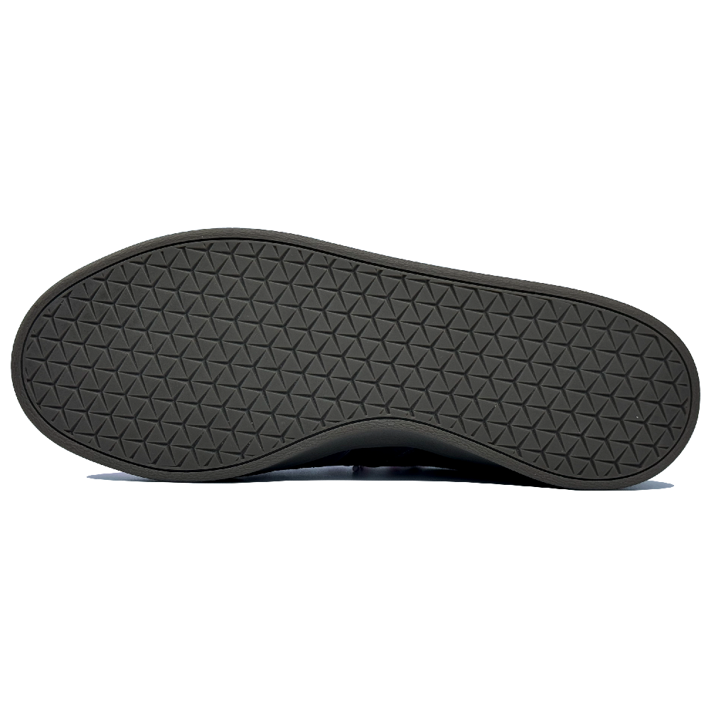 Adidas Neo VL Court 2.0 Slip-Resistant Cushioning Wear-Resistant Low-Top Skateboard Shoes Unisex Black Yellow