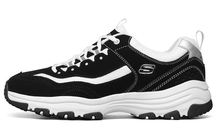 Skechers D'Lites I Conik Low Top Running Shoes Black/White