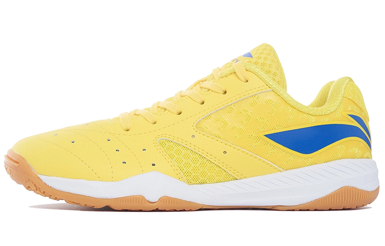 LiNing Champion Collection Cushioning Anti-Slip Wear-Resistant Breathability Low-Top Training Shoes Unisex Yellow Blue