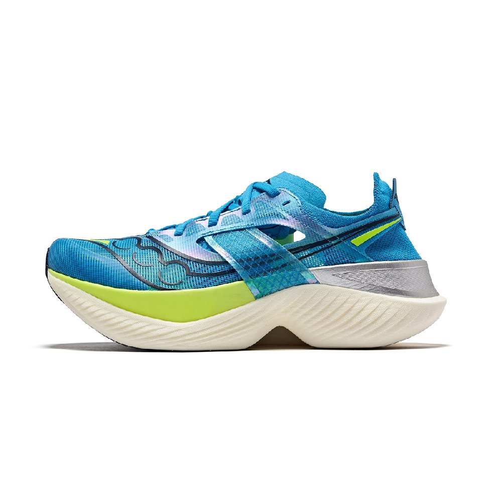 Saucony Endorphin Elite Viziblue Citron