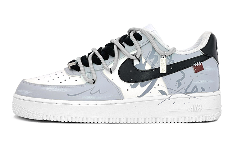 Nike Air Force 1 Low Air Force 1 Low-Top Skateboard Shoes Men's Gray White купить в интернет-магазине Yoocart с быстрой доставкой по России.