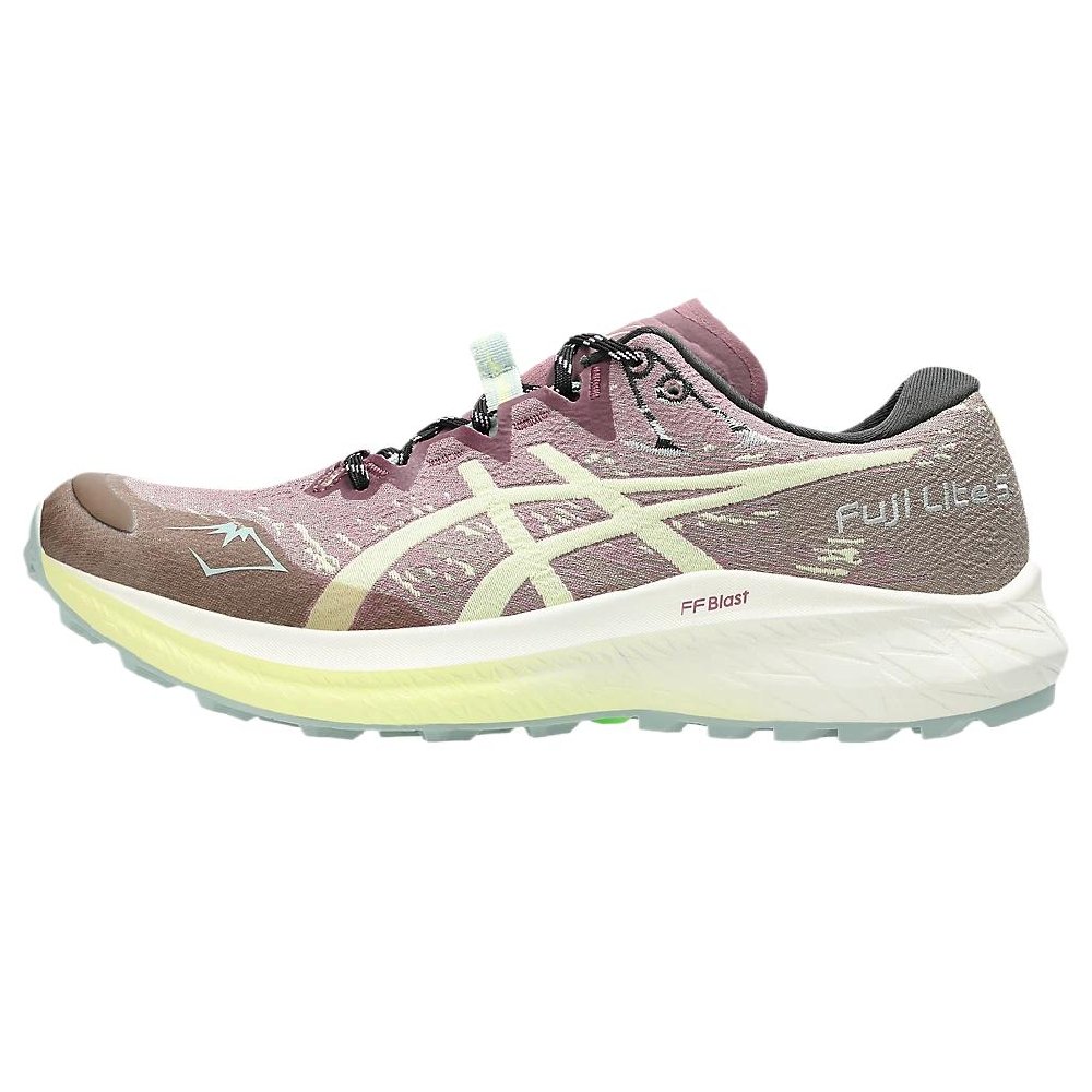 Asics Fuji Lite 5 Purple Oxide Huddle Yellow Women's