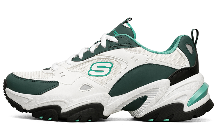Skechers Stamina V2 Chunky Sneakers Women's Low-Top White/Turquoise
