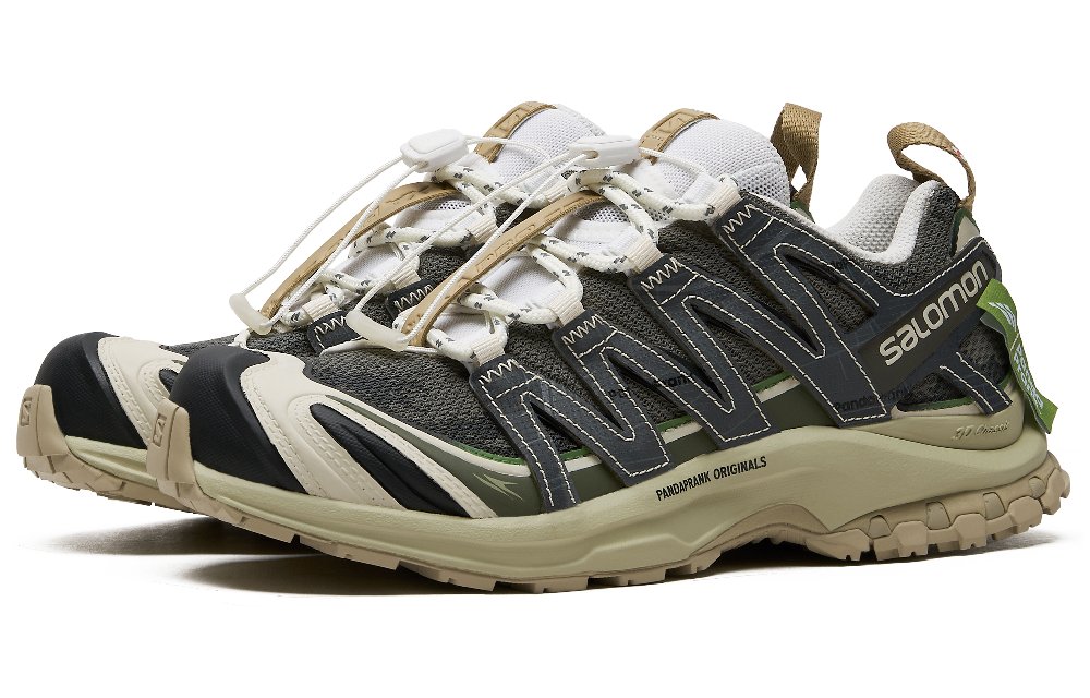 SALOMON XA PRO 3D LA YAUTE Low Top Running Shoes Unisex Blue White Gray