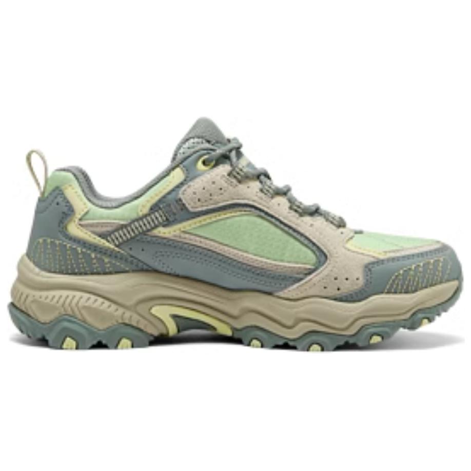 Skechers OUTDOOR Anti-Slip Wear-Resistant Low-Top Trekking Shoes Women's Green