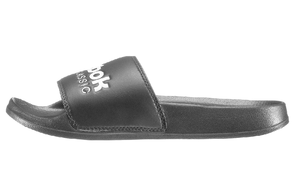 Reebok Classic Black Slippers