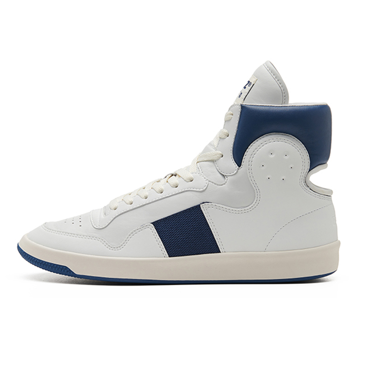 EQLZ EQUALIZER 1970 Lightweight High Top Vintage Basketball Shoes Unisex Campus Blue